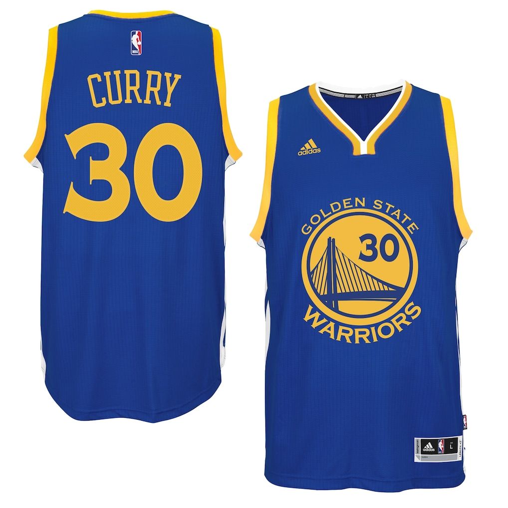 Adidas San Francisco Golden State Warriors Steph Curry  Basketball Jersey (771)