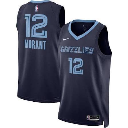 Nike Swingman Grizzlies Ja Morant Basketball Jersey (NEW) (771)