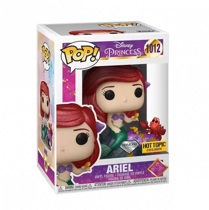 Funko POP! Disney Diamond Collection - Ariel #1012 (Hot Topic Exclusive)