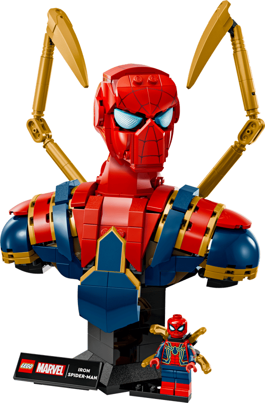 Lego Iron Spider-Man Bust (76326) (NEW)