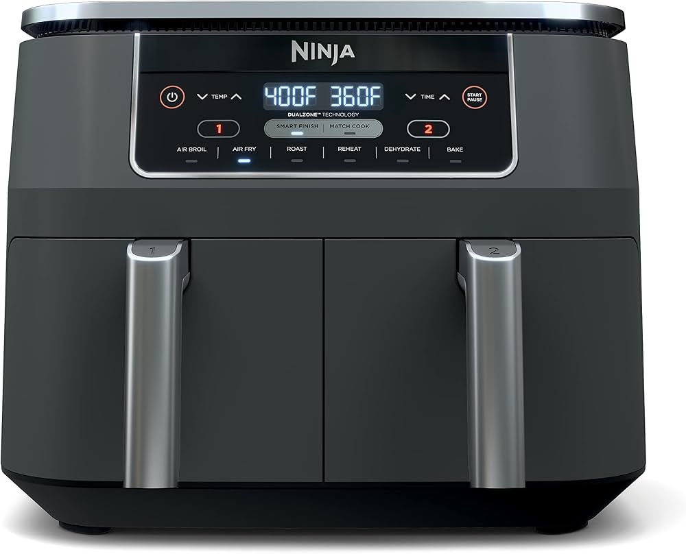 Ninja Foodi 2-Basket Air Fryer 8qt (NEW)