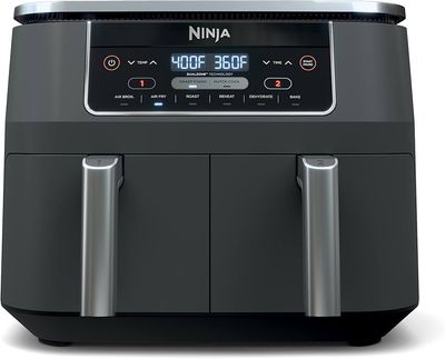 Ninja Foodi 2-Basket Air Fryer 8qt (NEW)