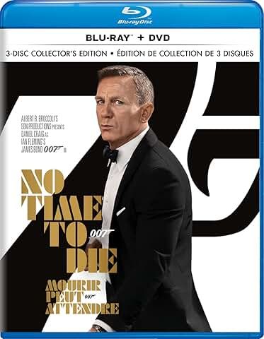 007: No Time to Die 3-Disc Collectors Edition, Blu-ray