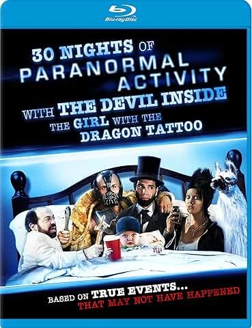 30 Nights of Paranormal Activity with the Devil Inside the Girl with the Dragon Tattoo, Blu-ray