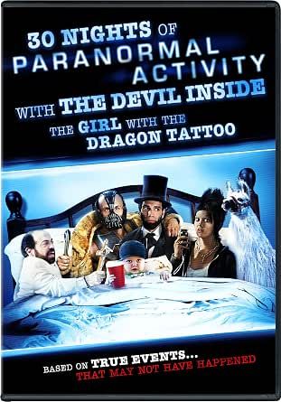 30 Nights of Paranormal Activity with the Devil Inside the Girl with the Dragon Tatoo, DVD