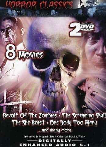 8 Movies Horror Classics, DVD
