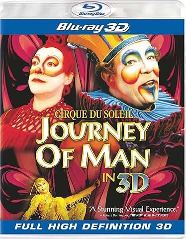 Circue Du Soleil Journey Of Man 3D, Blu-ray