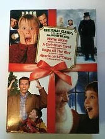 Christmas Carol, A /Home Alone/Jingle All The Way/Miracle On 34th Street, DVD