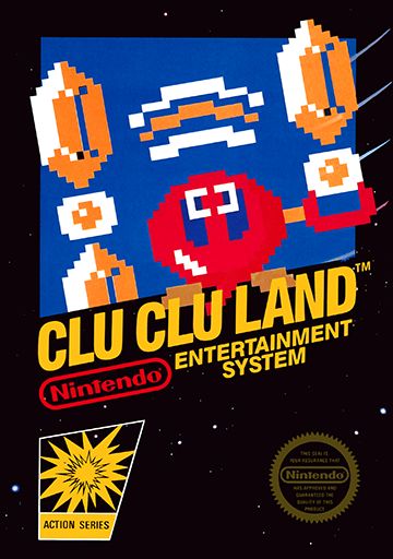 Clu Clu Land, NES (Cart Only)