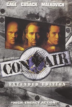 Con Air, DVD