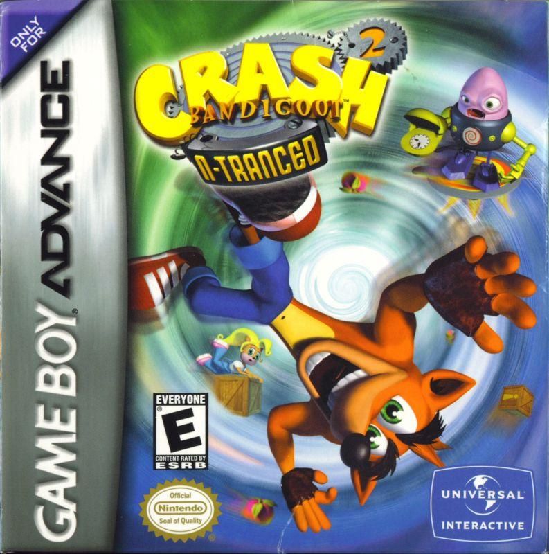 Crash Bandicoot 2 N-tranced, GameBoy Advance (Cart only)
