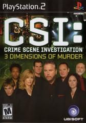 CSI 3 Dimensions of Murder, PS2