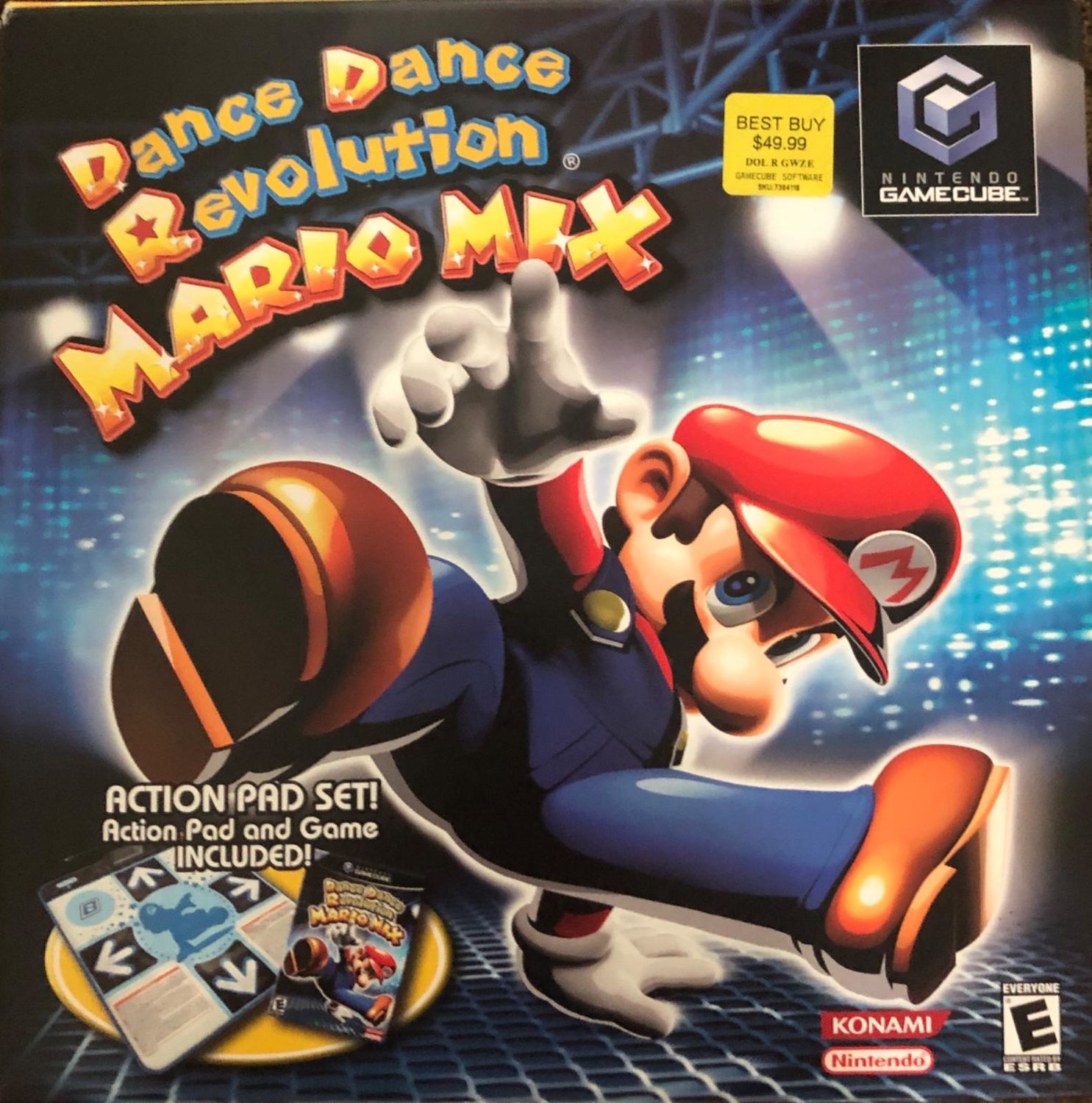 Dance Dance Revolution - Mario Mix W/Dance Pad, GameCube