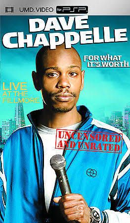 Dave Chappelle For What it's Worth, UMD, PSP