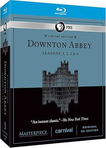 Downton Abbey - Season 1, 2, 3, &amp;4, Blu-ray
