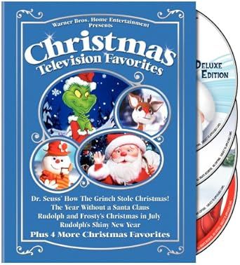 Dr. Seuss' How the Grinch Stole Christmas! / The Year Without a Santa Claus / Rudolph and Frosty's Christmas in July / Rudolph's Shiny New Year, DVD