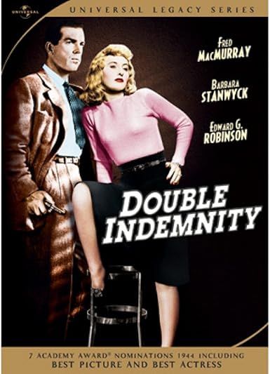 Double Indemnity, DVD