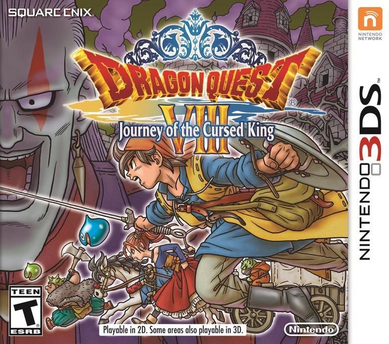 Dragon Quest VIII (8) - Journy of the Cursed King, 3DS