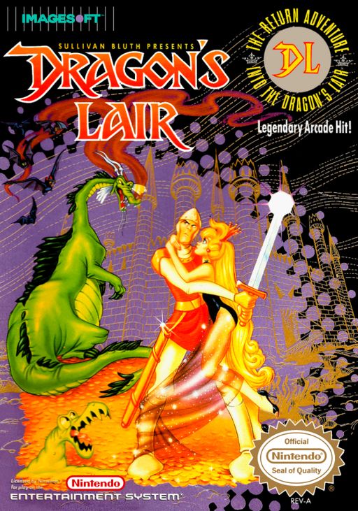 Dragon's Lair the Legend , NES (Cart Only)
