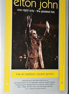 Elton John One Night Only - The Greatest Hits Live, DVD