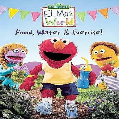 Elmo's World - Food, Water and Exercise, DVD
