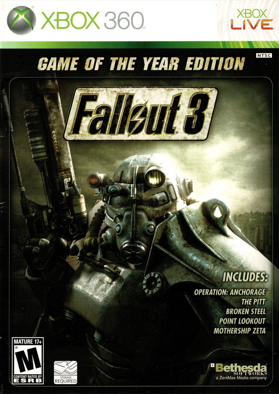 Fallout 3 - Game of the Year Edition, Xbox 360