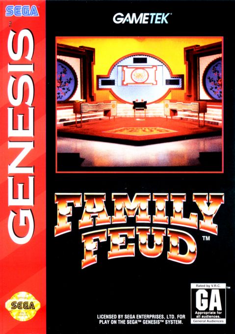 Family Feud, Sega Genesis (Cart Only)