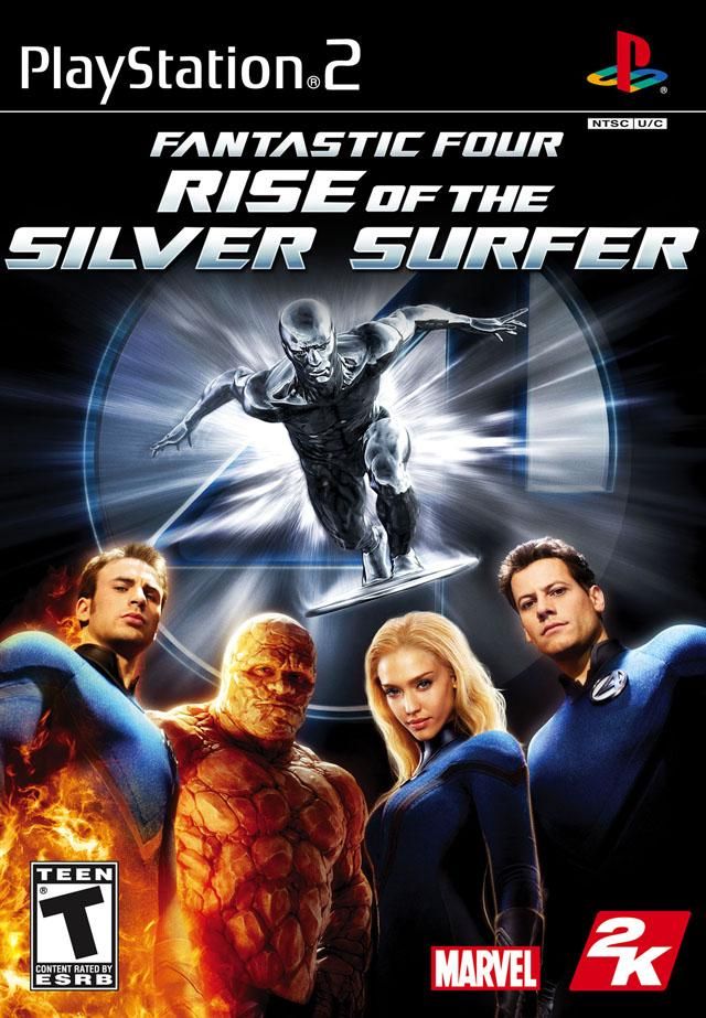Fantastic Four - Rise of the Silver Surfer, PS2