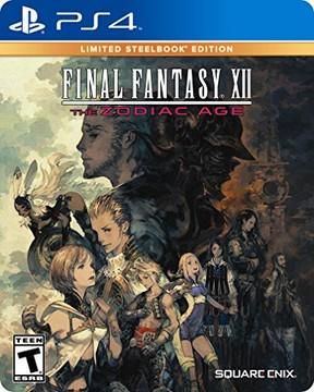 Final Fantasy XII The Zodiac Age Steelbook, PS4