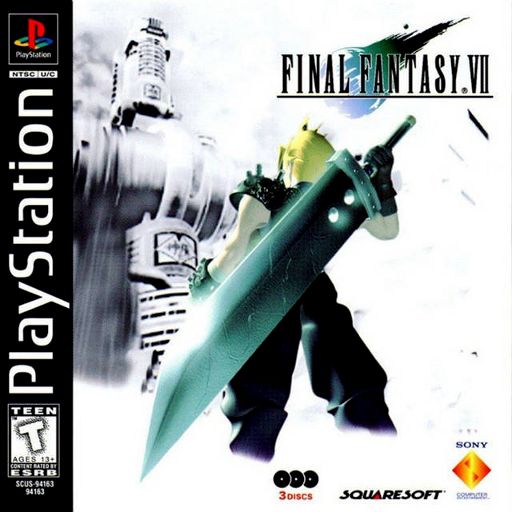 Final Fantasy VII, PS1 (No Manual)