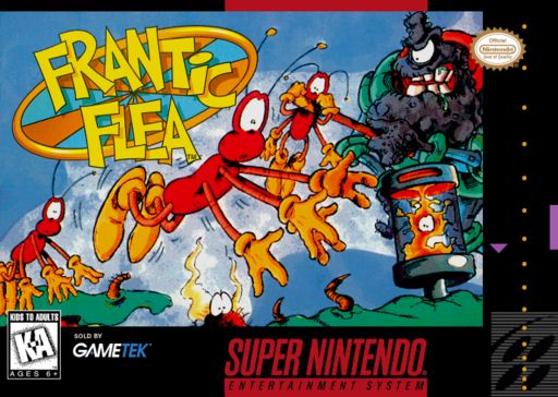 Frantic Flea, SNES (Cart Only)