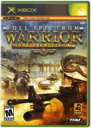 Full Spectrum Warrior - Ten Hammers, Xbox