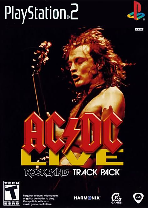 AC/DC Live Rock Band Track Pack, PS2