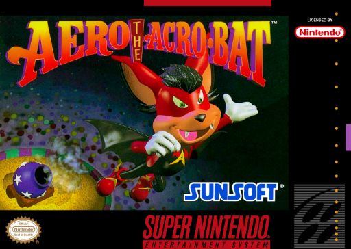 Aero The Acro-Bat, SNES (No Manual)