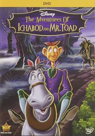 Adventures of Ichabod and Mr. Toad, DVD