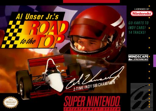 Al Unser Jr.'s Road To The Top, SNES (Cart Only)