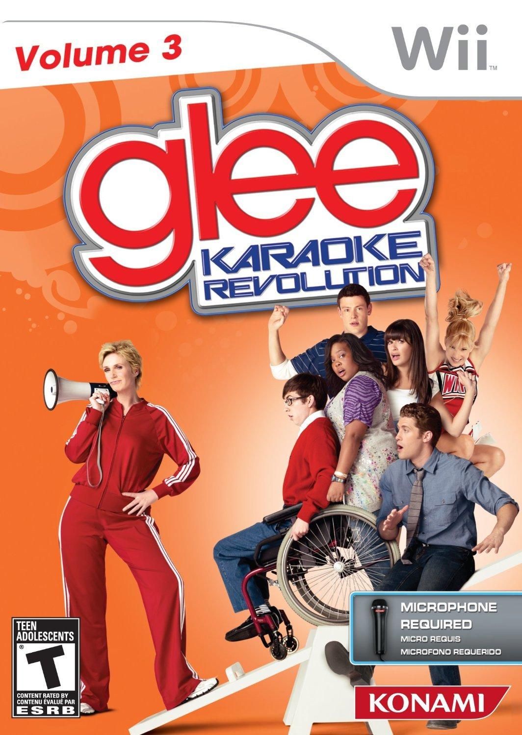 Glee Karaoke Revolution Volume 3, Wii