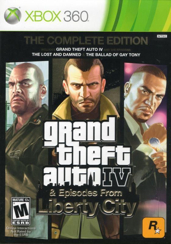 Grand Theft Auto IV Complete Edition, Xbox 360
