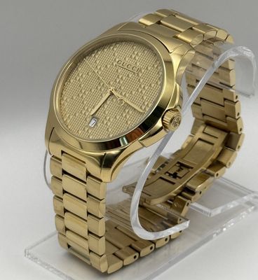 Gucci G-Timeless Gold Tone Watch 38MM (YA126461)