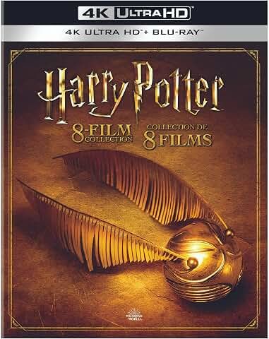 Harry Potter - The Complete 8 Film Collection, 4K UHD, Blu-ray