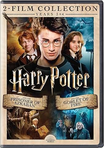 Harry Potter: The Prisoner of Azkaban and The Goblet of Fire, DVD