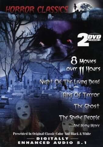 Horror Classics 8 Movies, DVD