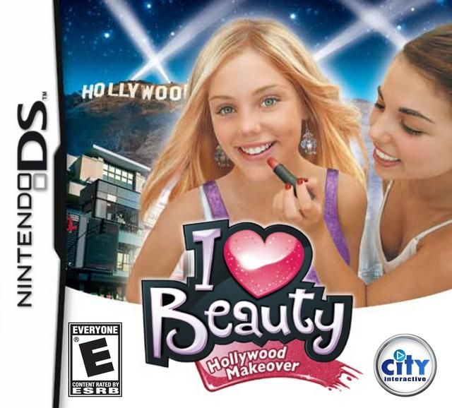 I Love Beauty Hollywood Makeover, DS (Cart Only)