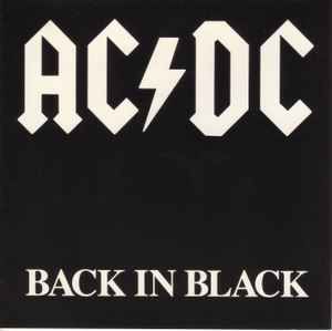 AC/DC - Back In Black, CD