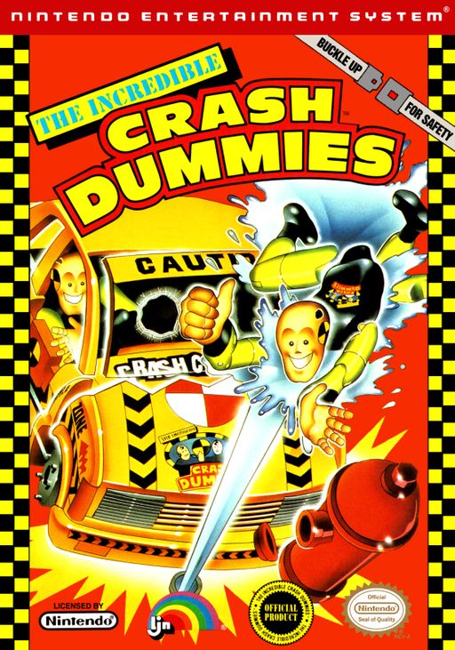 Incredible Crash Dummies, NES (Cart Only)