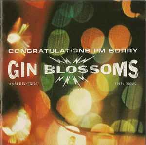 Gin Blossoms - Congratulations I'm Sorry, CD