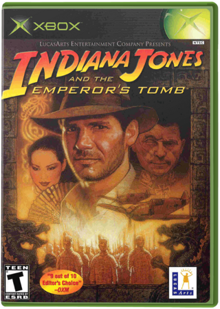 Indiana Jones and the Emperor's Tomb, Xbox (No Manual)