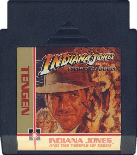 Indiana Jones and the Temple of Doom, NES (Cart Only/Tengen)