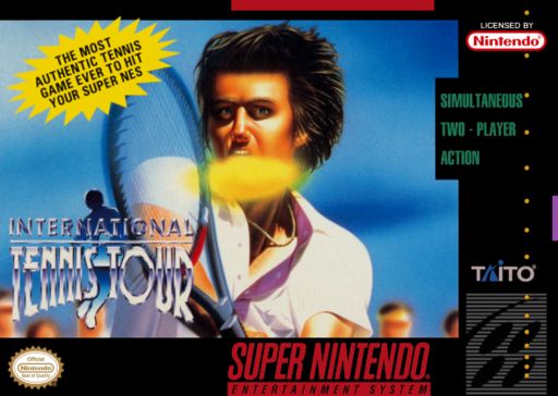 International Tennis Tour, SNES (Cart Only)