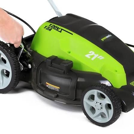 Greenworks Corded Lawn Mower 120V 13A (631)